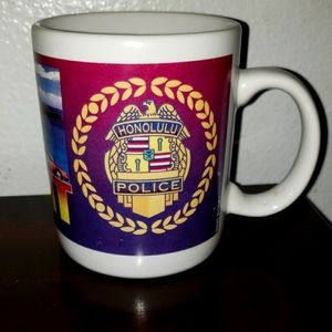 Honolulu police coffee mug